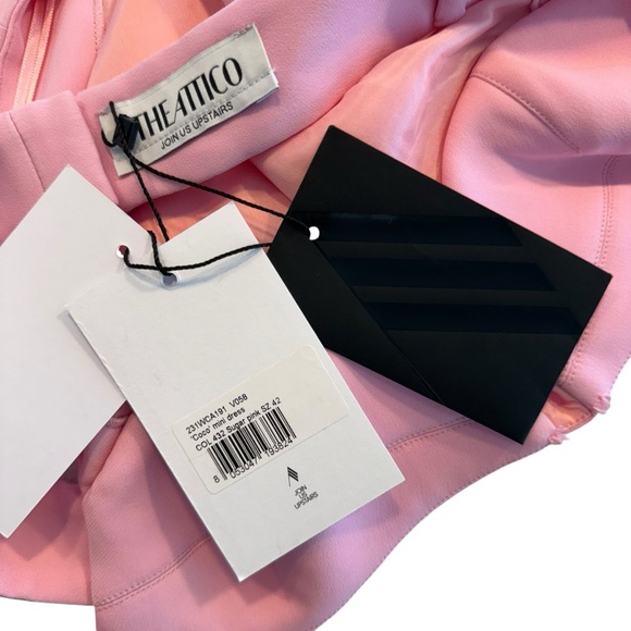 The Attico | NEW Coco Mini Dress in Sugar Pink Size M - Picture 8 of 9